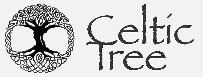 Celtic Tree b&w Logo